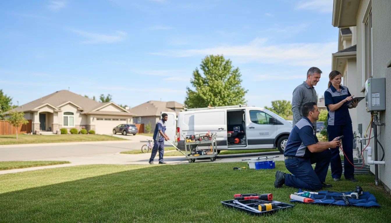 Tankless water heater service in Michie, TN